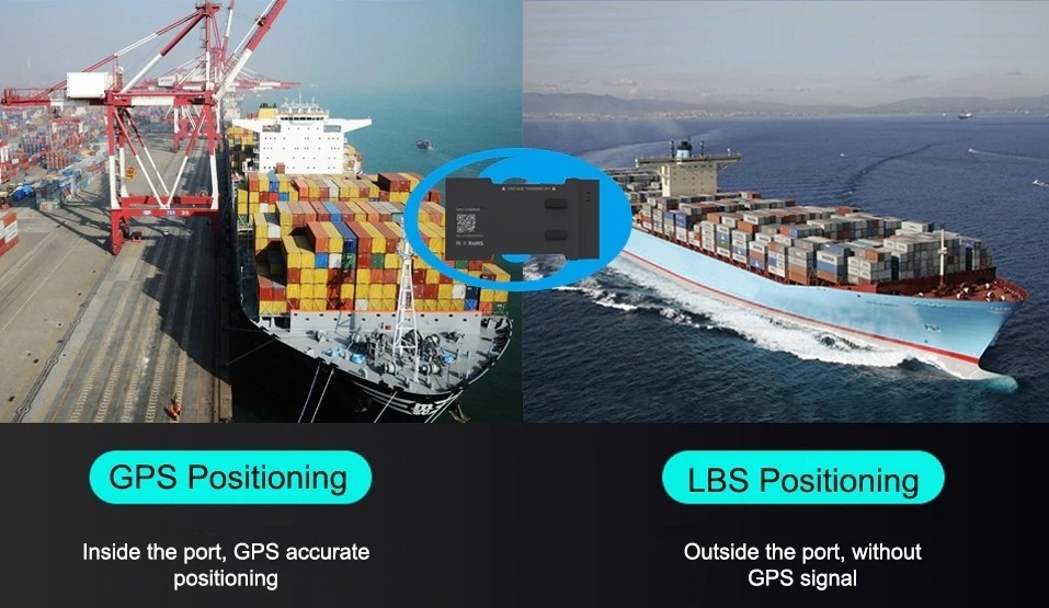 GPS Container Locator and LBS Positioning