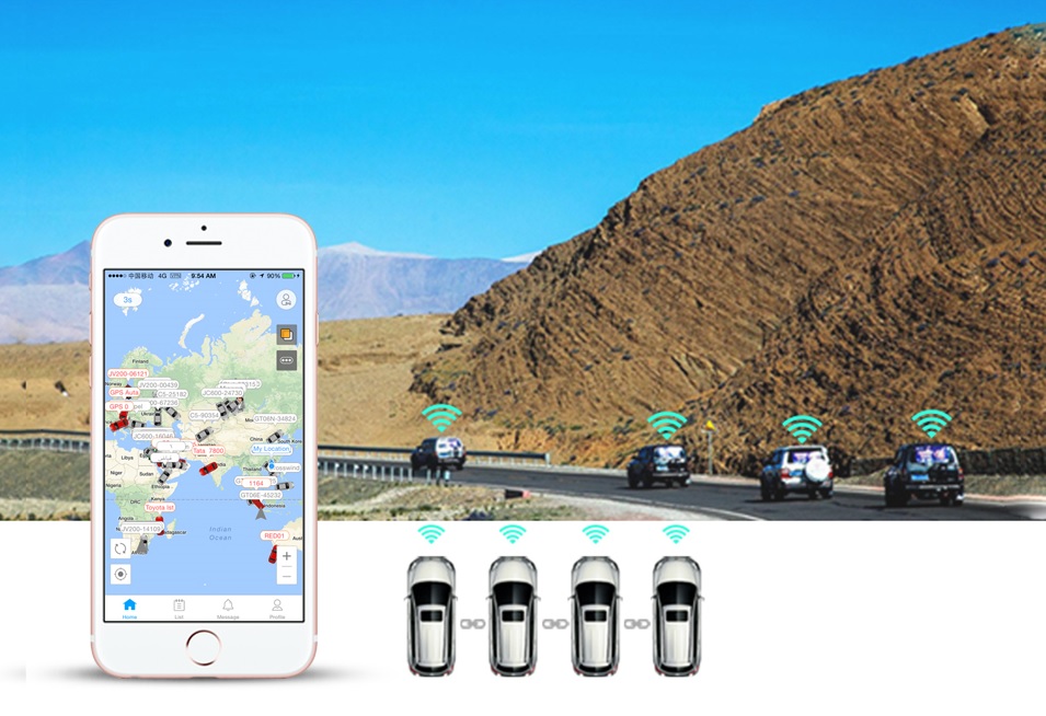 a fleet management gps tracker