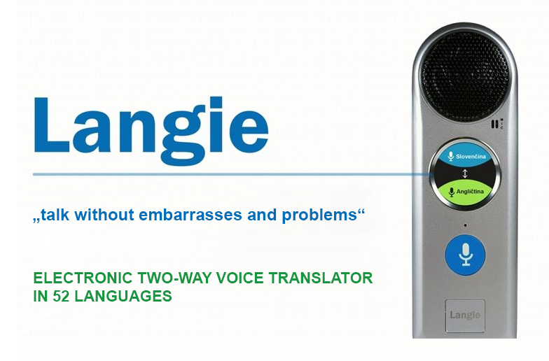 electronic voice translator langie
