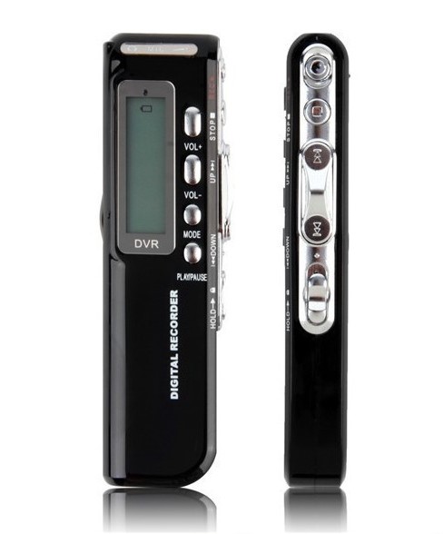 audio recorder into pocket