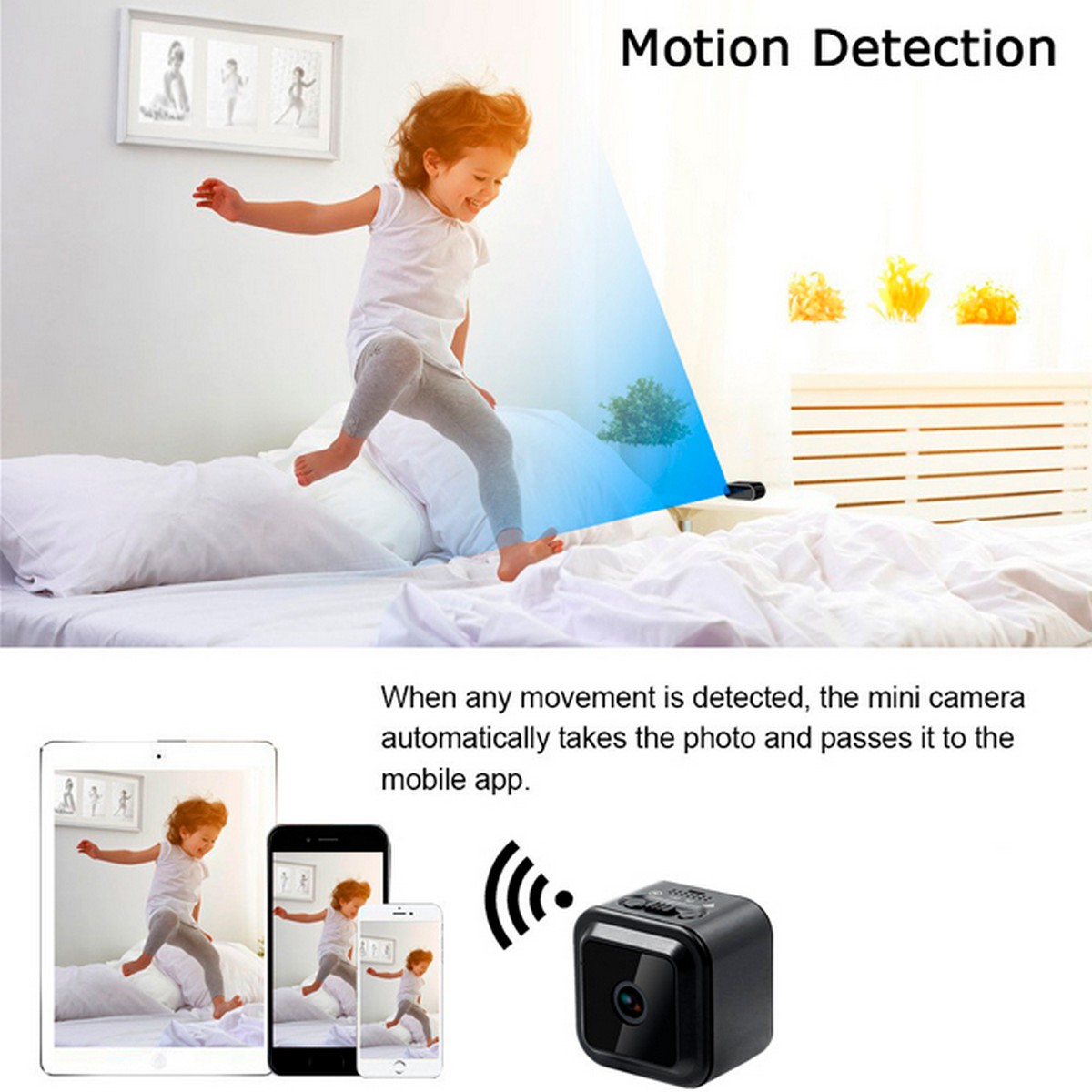 spy camera with motion detection