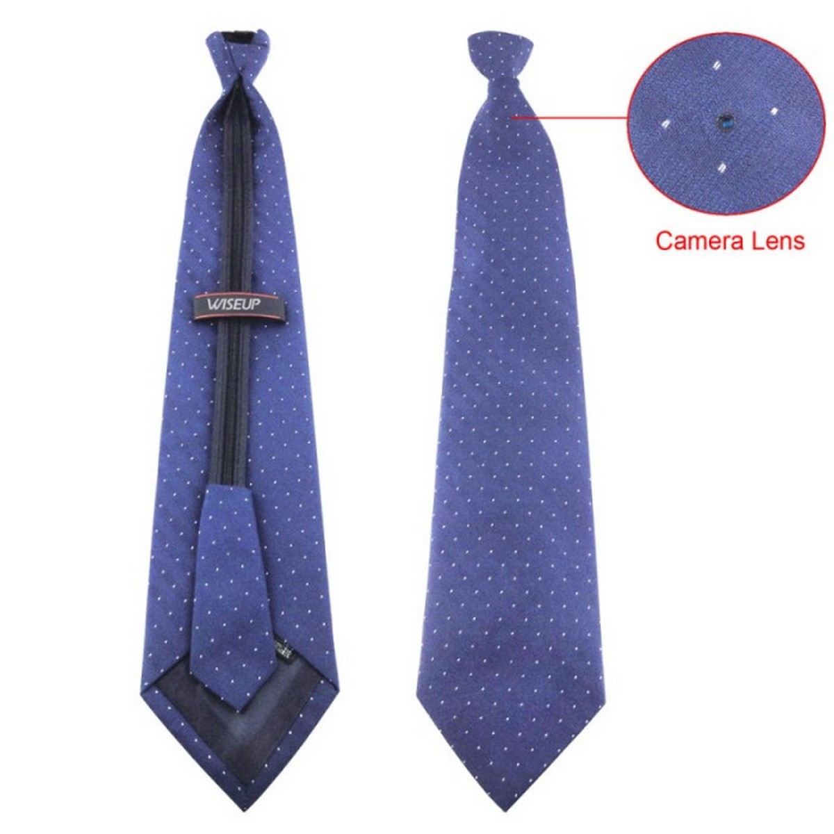 tie with spy camera