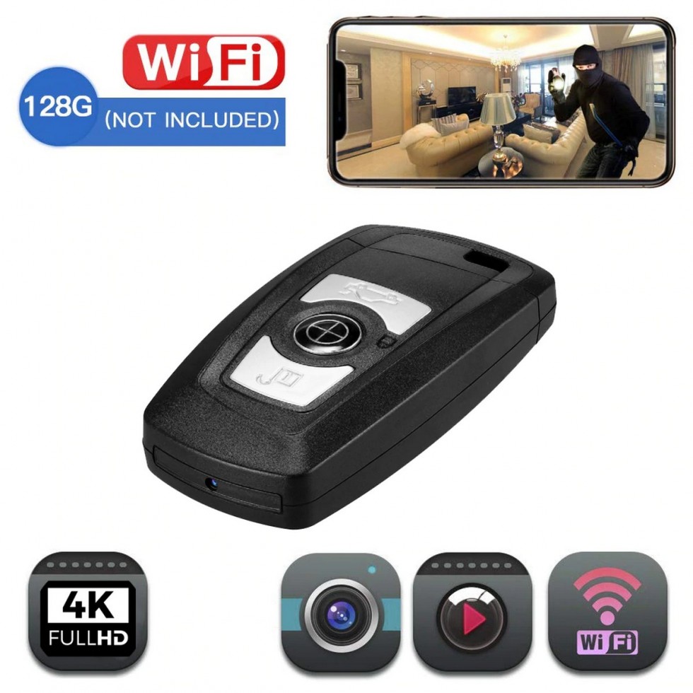keychain spy camera wifi 5k