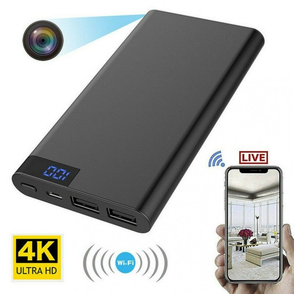 4k camera in power bank