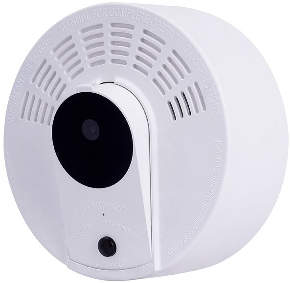 camera in smoke detector