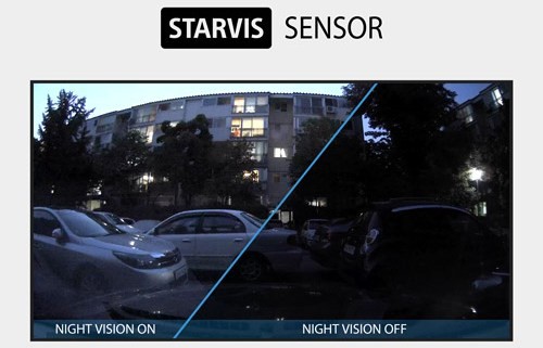 dod car camera - sony starvis sensor
