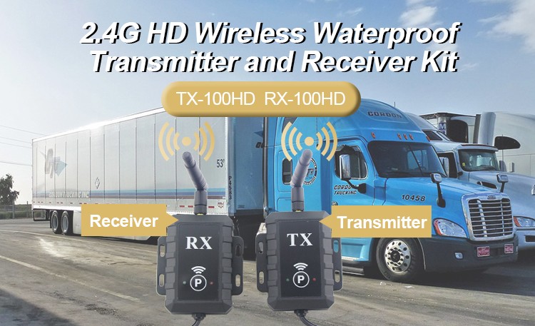 AHD Wifi transmitter and receiver for reversing camera