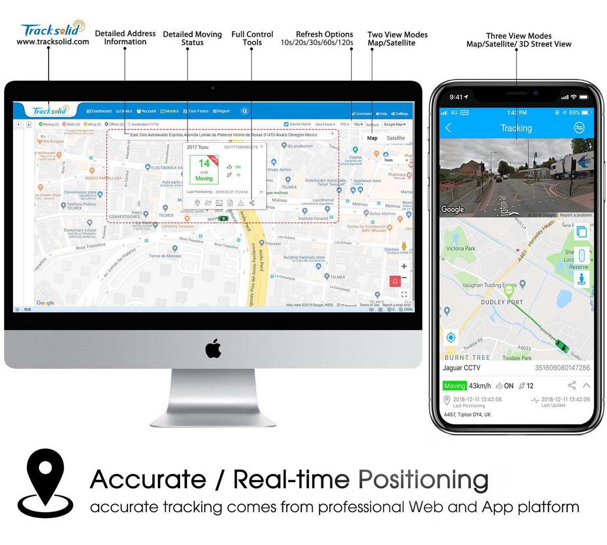 mobile app tracksolid profio x4