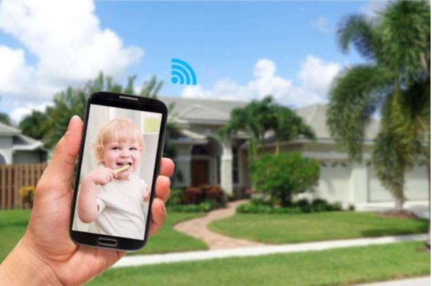 camera in smoke detector live surveillance