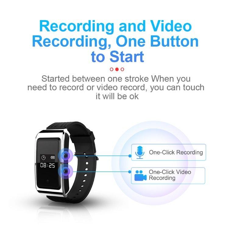 Digital full hd watch camera