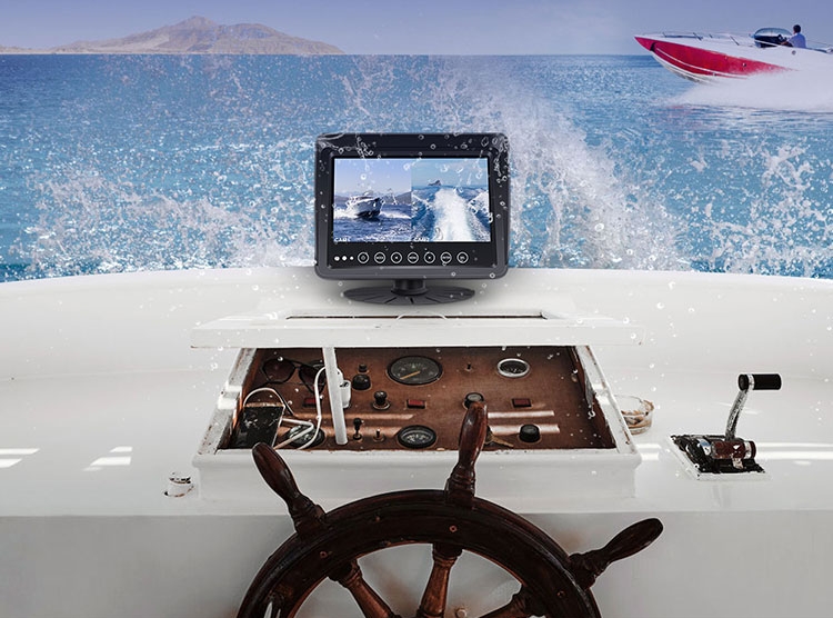 waterproof monitor for yacht or boats