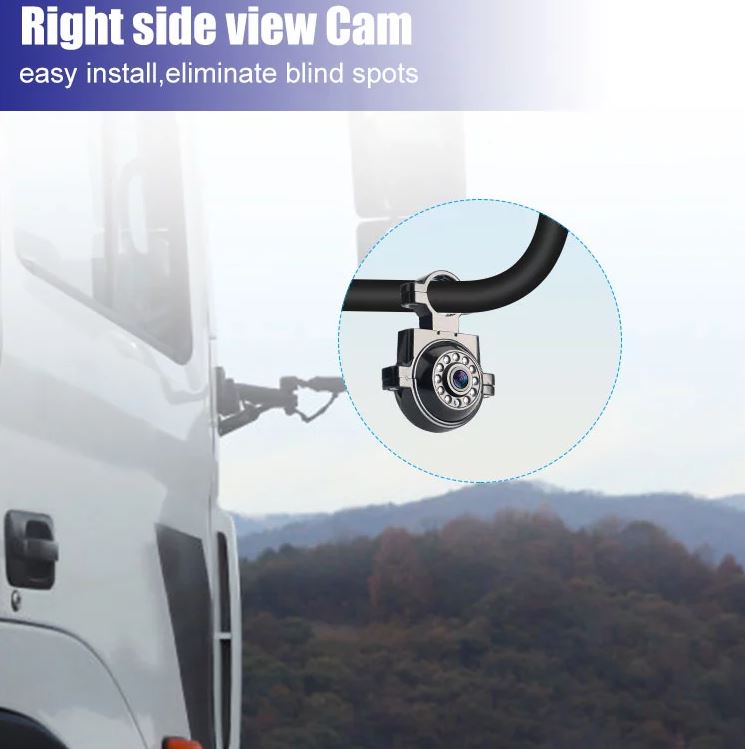 reversing camera with bracket for mounting