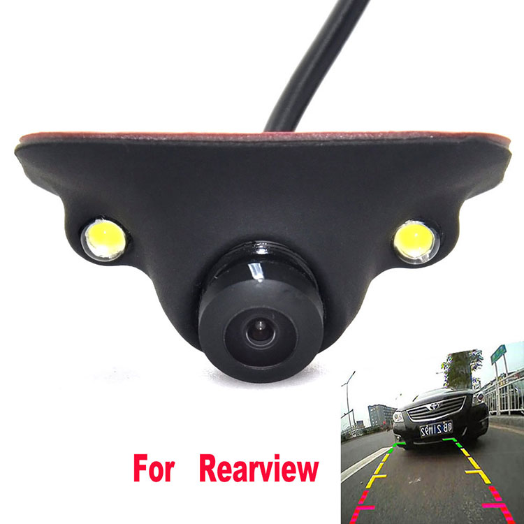 reversing camera hd mini with 2x white led