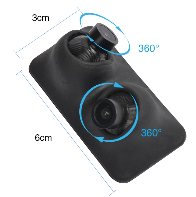 dual reversing mini camera