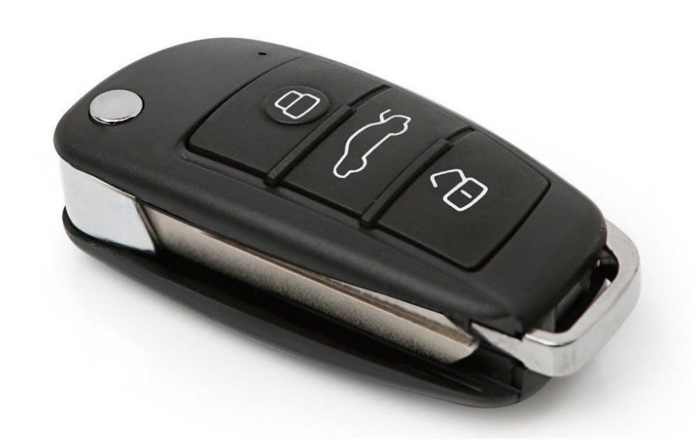 Car keychain camera in keyring key chain