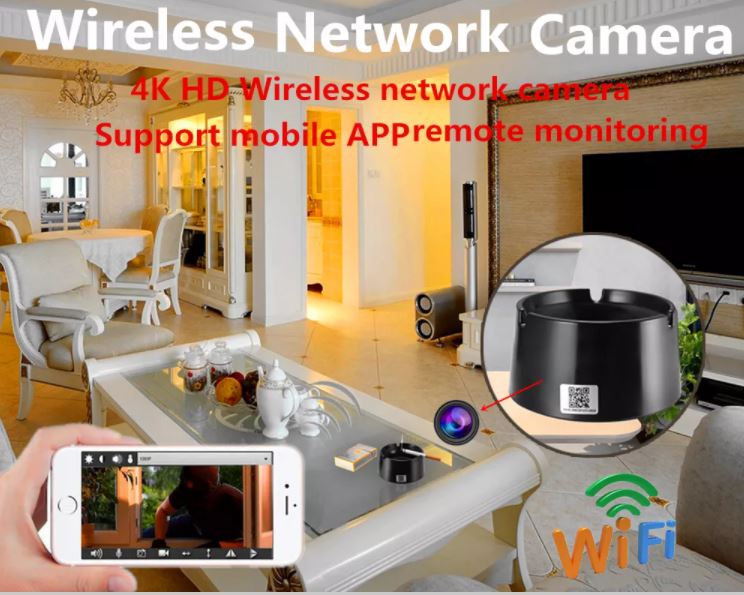 hidden camera in ashtray wifi