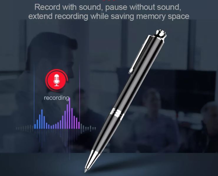 recording pen - sound detection