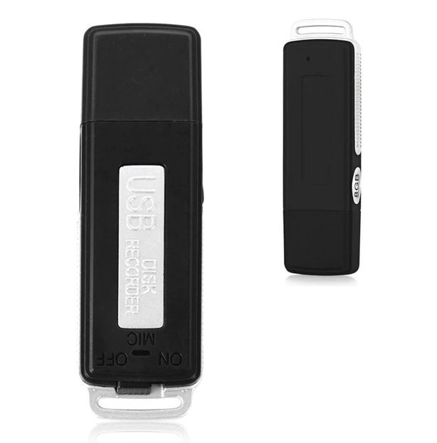 Mini digital audio USB recorder with 4GB memory