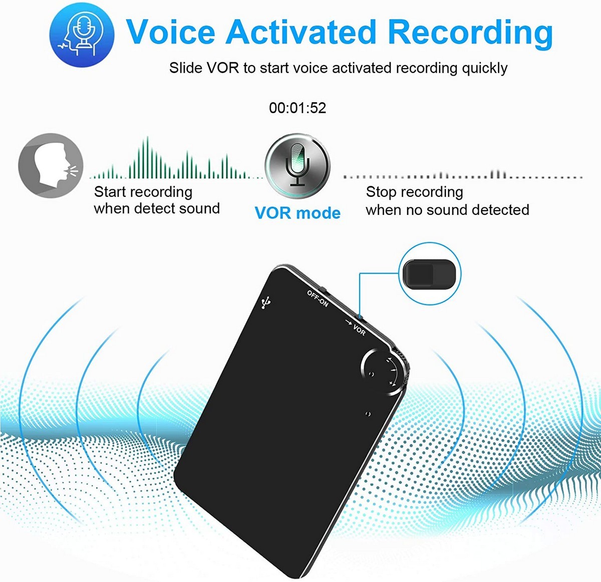 audio recorder ultra thin spy