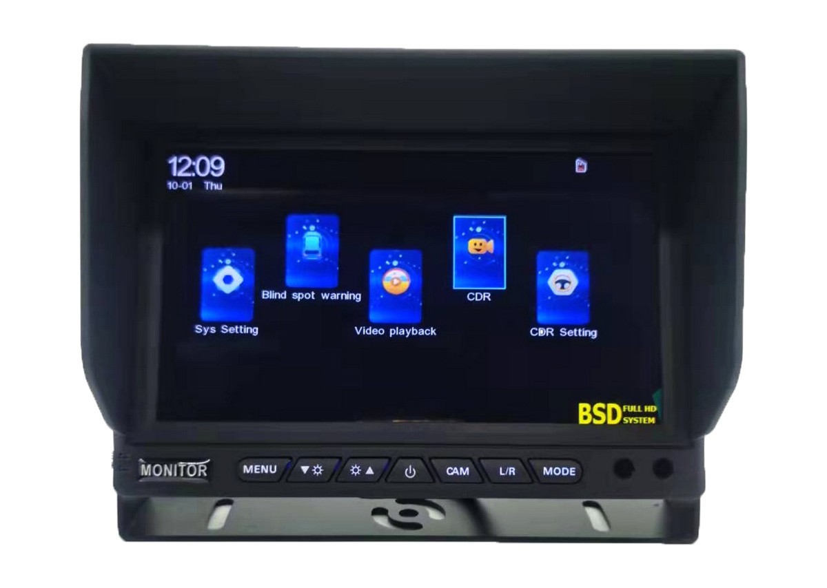 BSD monitor for parking cameras