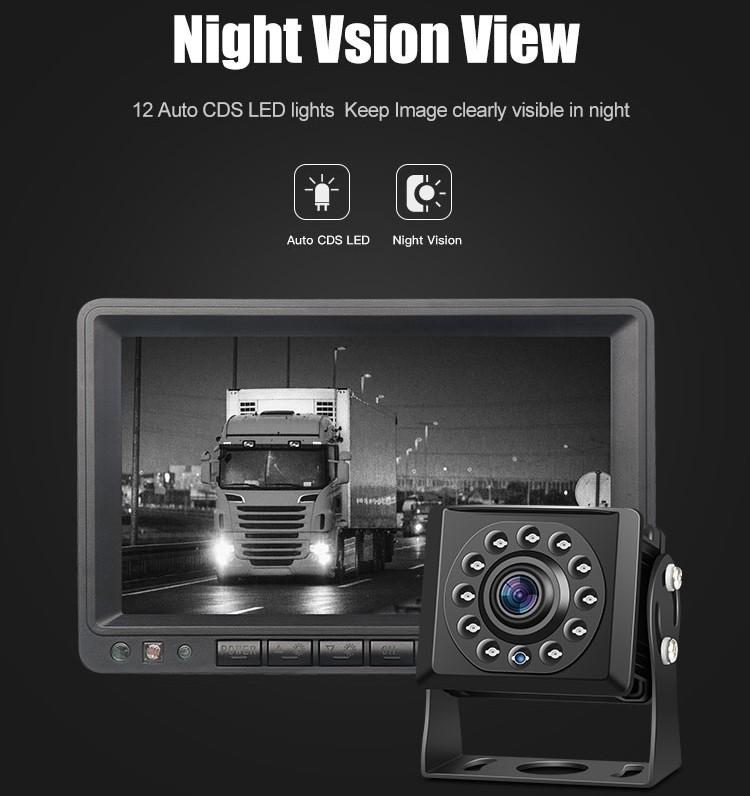 mini full hd reversing camera with ir led