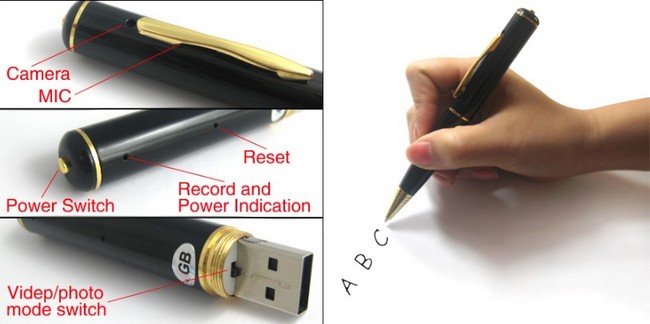 spy pen camera