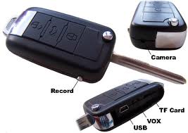 Car keys as a camera