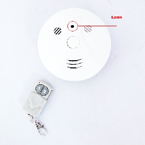 Camera in smoke detector