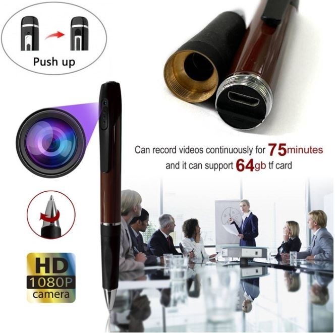 hidden camera pen