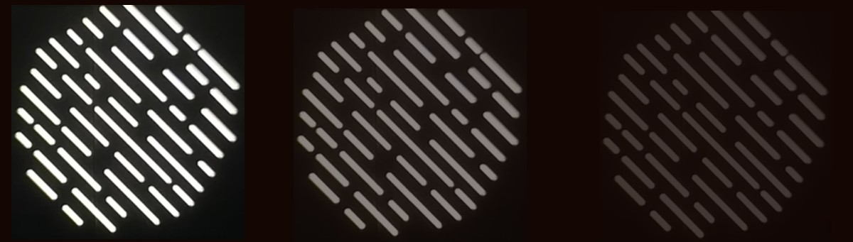 gobo projector dimming function