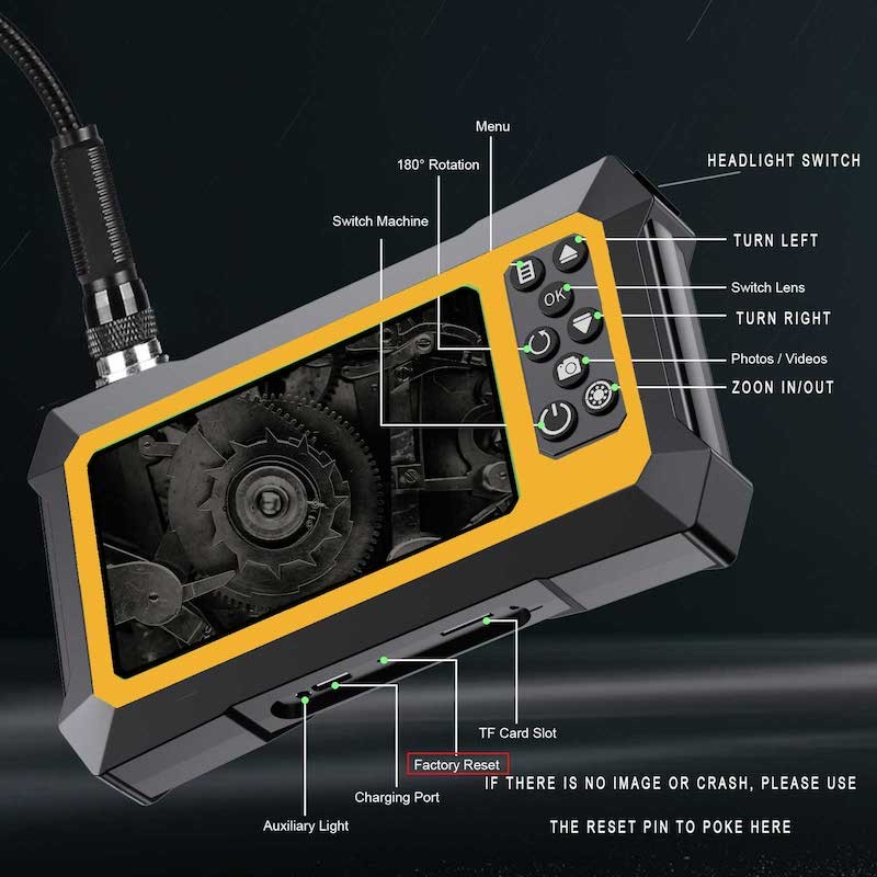 borescope inspection camera