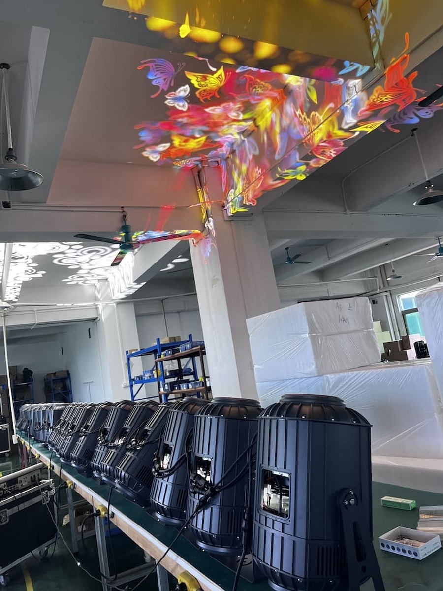 projector connection - gobo projectors