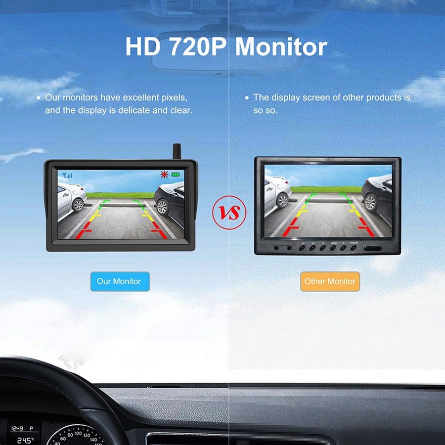 5 inch HD AHD monitor