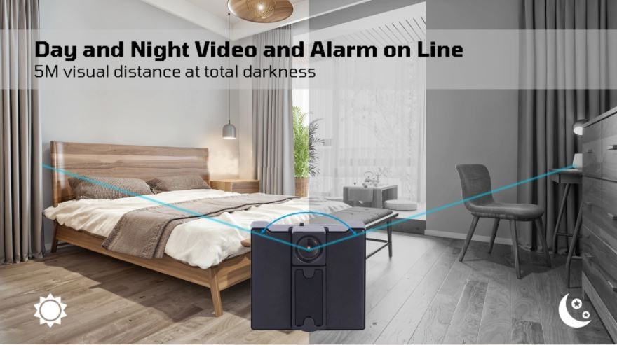 mini home camera night vision